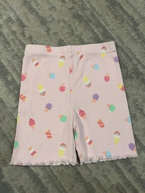 Garanimals Light Pink Ice Cream Print Ribbed Shorts